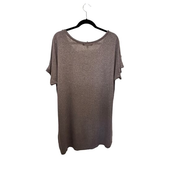 🍒 2/$20 🍒 Light Brown A-line Plus Size Dress with Button Accents sx 2X - Picture 7 of 9